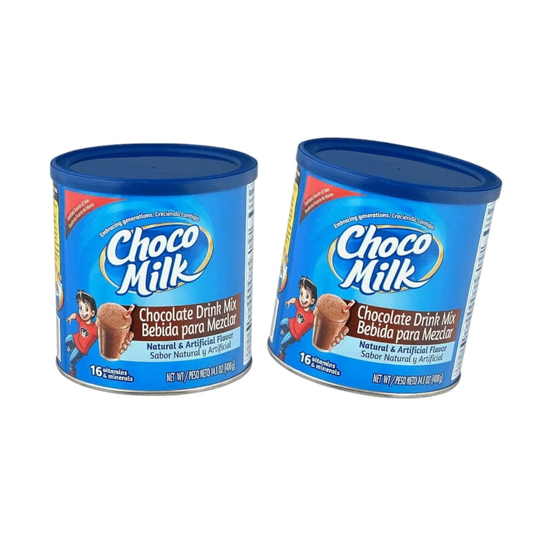 2 Pack ) Choco Milk Chocolate Drink Mix, 14.1 Oz, ( Total of 28.2