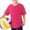Hot Pink, variant on Boys Tops Rash Guard Swim Shirt Short Sleeve Swimwear Toddler Kids Youth Rashguard Water Shirt for Outdoor Activities and Everyday