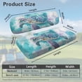 thumbnail image 7 of Jeiento Watercolor Sea Turtle Golf Cart Seat Covers for Front Seat Golf Cart Backrest Bench Covers for More 2-Person Seats Club Car Decor, 7 of 7