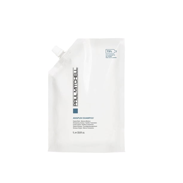 Paul Mitchell Awapuhi Champú, Equilibra la Hidratación y Aporta Brillo, Para Todo Tipo de Cabello, Especialmente Cabello Fino y Propenso a la Estática, 1000 ml (33.8 f