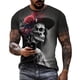 thumbnail image 1 of Camiseta con gráfico del Día de los muertos de calavera mexicana para hombres y mujeres, ropa de Graffiti, camisetas góticas de terror, ropa de calle de moda, camisetas, 1 of 5