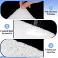 thumbnail image 3 of Aquarium Filter Sponge Pad Fish Tank Pond Filter Media Filters Pad for Fish Tank Aquarium Filter Media Aquarium Filter Floss for Pond Reusable Fish Pond Filter Material,12" x 78" White, 3 of 8
