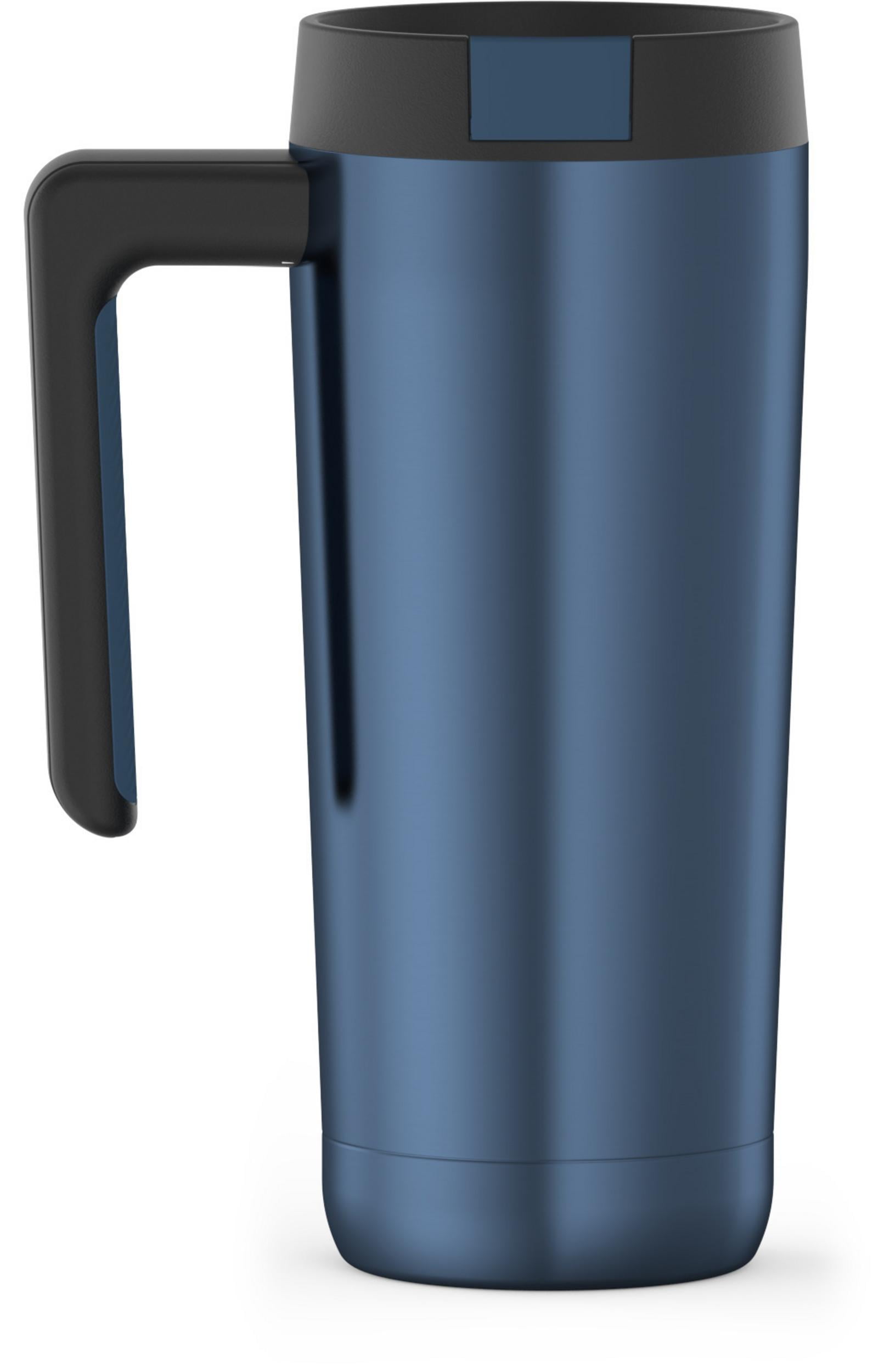 Thermos Alta Series Stainless Steel Travel Mug, Blue, 18oz