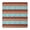 Blue and Brown, variant on Colorful Arrow Pattern Square Fitted Tablecloth with Elastic Edge,Square Table Cover,Washable Elastic Table Cover for Home Kitchen Party Decor 34"x34"
