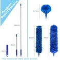 thumbnail image 6 of CLNEZ 8PCS Microfiber Duster with Detachable Extension Pole(Stainless Steel) 30-100" Duster Cleaning Kit, 6 of 9