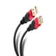 thumbnail image 1 of Cable de extensión USB 1.8 m reforzado Steren con conectores dorados, 1 of 3