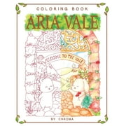 Aria Vale Coloring Book : Welcome to the Vale (Paperback)