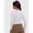 thumbnail image 2 of Women’s Basic Skinny Crop Top Tee Shirt Short Sleeve Workout Round Neck Cropped Tshirt, 2 of 6