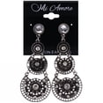 thumbnail image 2 of Mi Amore Flower Drop-Dangle-Earrings Silver-Tone, 2 of 2