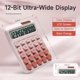 thumbnail image 4 of Calculadora NGIFERA de 12 Dígitos con Pantalla LCD Grande y Energía Solar y Batería, 4 of 6