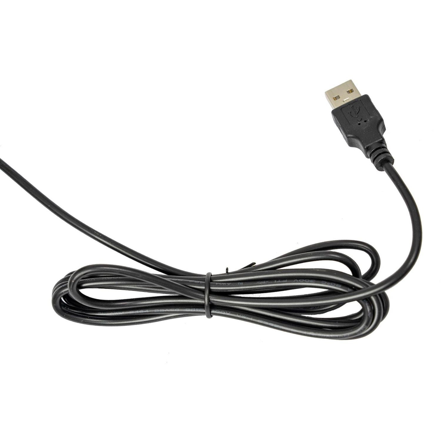 Mainstays Ventilateur de bureau personnel en métal de 4 pouces alimenté par USB Noir