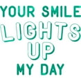 thumbnail image 2 of CafePress - Your Smile Lights Up My Day Mug - 11 oz Ceramic Mug - Novelty Coffee Tea Cup, 2 of 4