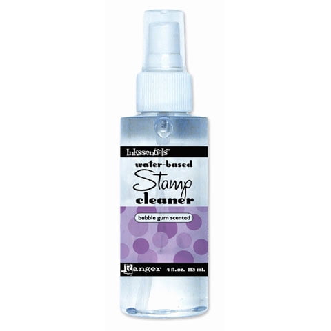 Stamp Cleaner Spray 4Oz Water Based Cleans Water Based Ink
