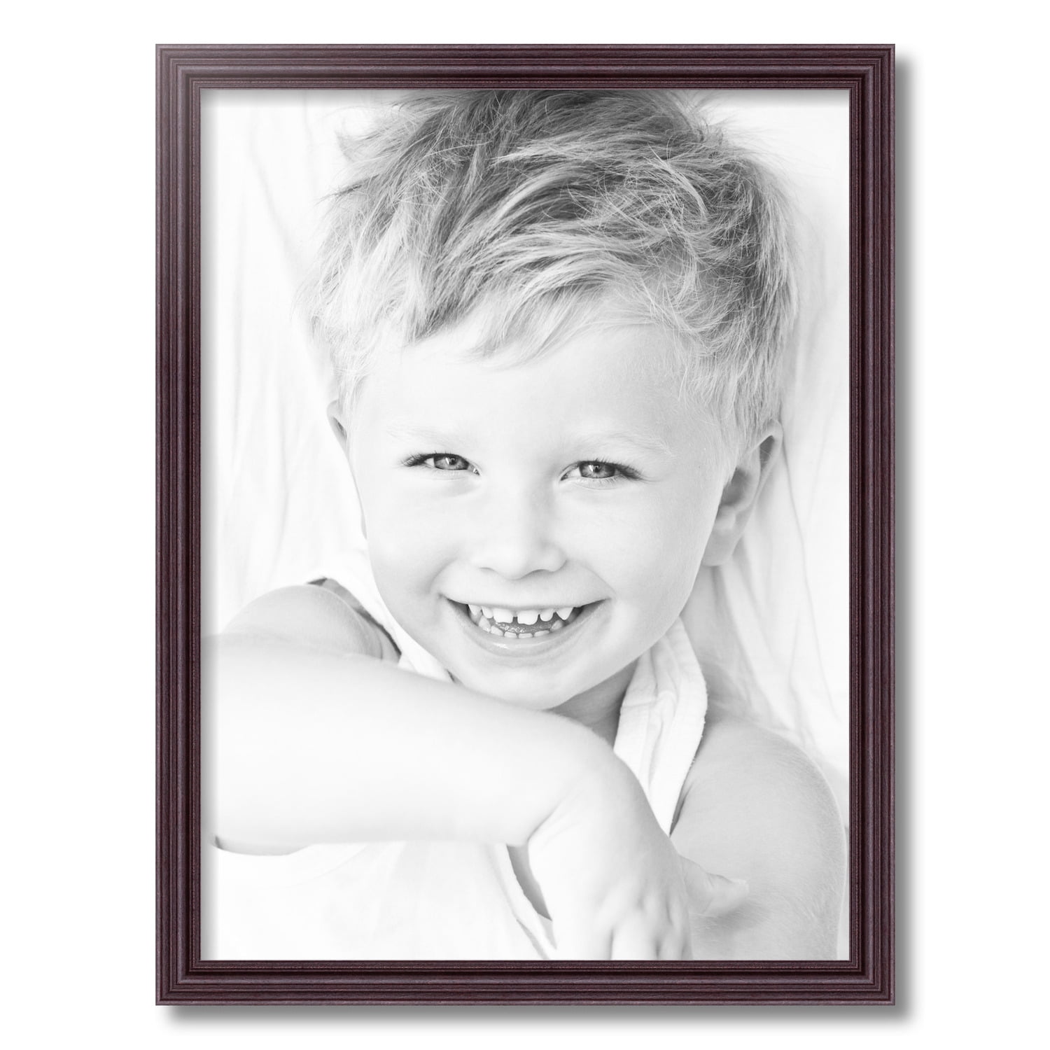 ArtToFrames 18x24 Inch Cherry Picture Frame, This Red Wood Poster Frame is Great for Your Art or Photos, Comes with 060 Plexi Glass (4095)