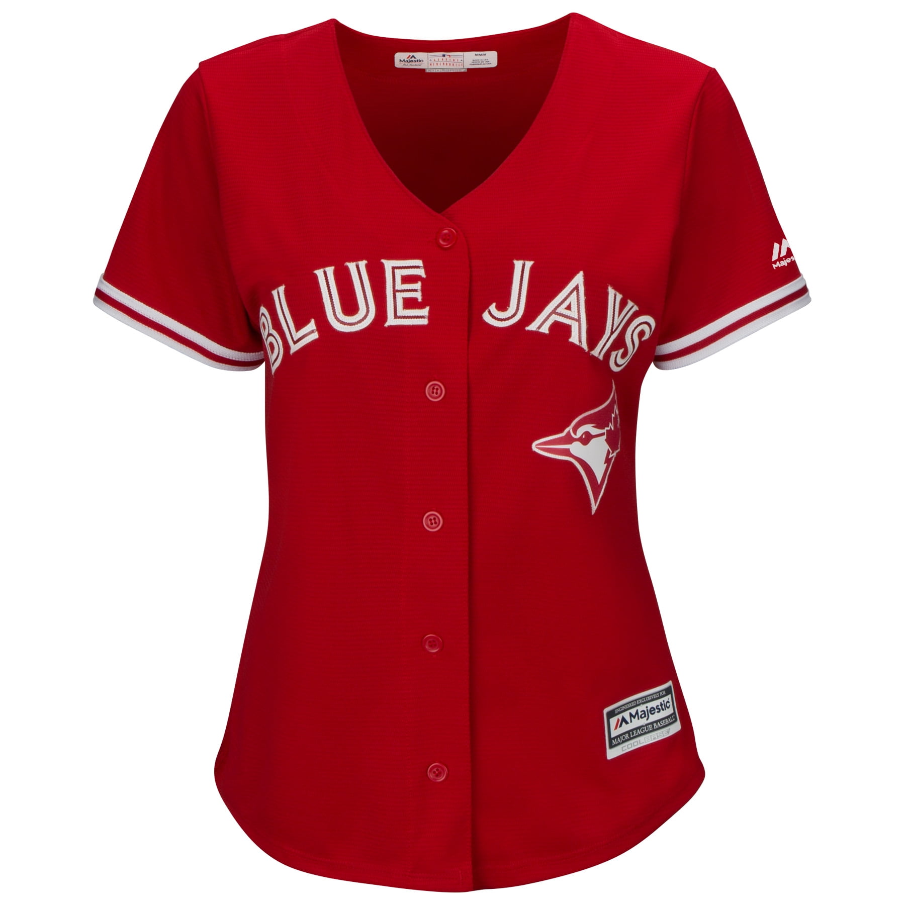 blue jays red replica jersey