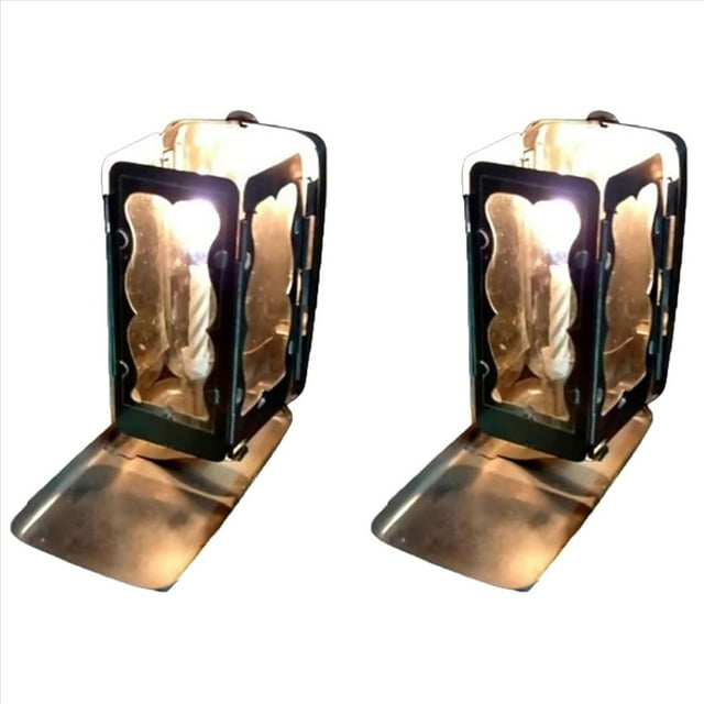 2X Linterna de Bolsillo Plegable para Velas, Linterna de Bolsillo para Velas, Linterna de Bolsillo Plegable para Velas, Linterna de Bolsillo Plegable para Velas (Sin Velas)