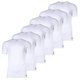 thumbnail image 1 of adidas Camiseta para hombre, pack de 6 - Active Flex Cotton, cuello redondo, liso Blanco M (Medium), 1 of 3