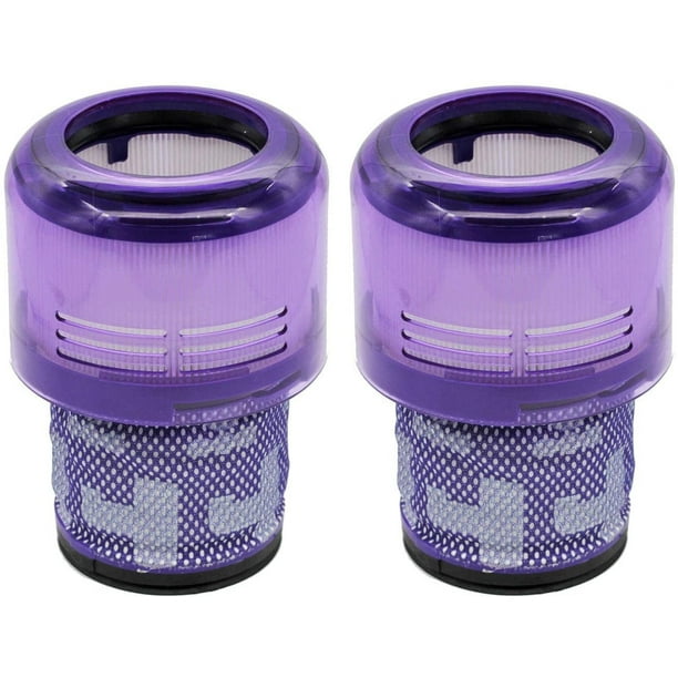 2 piezas de repuesto para filtro de aspiradora compatibles con aspiradora inalámbrica Dyson V11 Torque Drive V11 Animal V15, en comparación con la pieza 970013-02