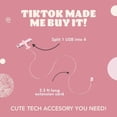 thumbnail image 5 of Multitasky Flyport USB Hub 4 in 1 - Pink, 5 of 11