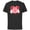 Black, variant on Disney Minnie Mouse Happy Cute Smiling Face Polka-Dot Bow - Short Sleeve Cotton T-Shirt for Adults - Customized-Black