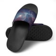 thumbnail image 4 of GZHJMY Stylish Slides for Women Men, Universe Filled with Stars Nebula and Galaxy Soft Flexible Slip-on Sandals Slippers, 4 of 7