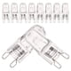thumbnail image 5 of Lámpara de horno de 25 piezas de 10 piezas y 40W G9 120V Reemplazo de la bombilla de lámpara de halógeno resistente al calor, 5 of 8