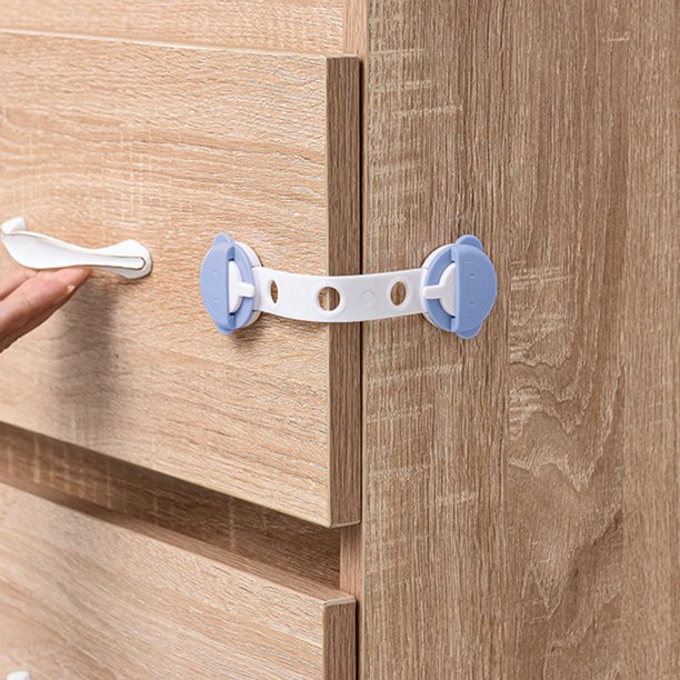 Cerradura de cajón extensible con hebilla, para refrigerador, multiusos, con marco de metal de altura ajustable para oficina.,Wsvlmg
