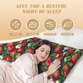 thumbnail image 4 of Lsque Strawberry2 Body Pillow Case Cover,Ultra-Soft Microfiber Bed Pillow Cases 20x54 inches,Elegant Bedding,Breathable Durable Pillow Cover with Envelope Closure, 4 of 8