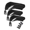 thumbnail image 1 of Funda de Golf de Madera 3pcs Sunnimix Protector para Driver y Putter Color Negro, 1 of 8