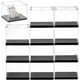 thumbnail image 1 of Vitrina para 12 minifiguras, caja de acrílico transparente de 6 x 5 x 5 cm con base negra, apilable, ideal para figuras de acción., 1 of 6