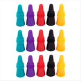 thumbnail image 4 of Juego de Tapas de Silicona para de Vino y Bebidas, 15 Uds., Tapones Selladores para de Champán A Prueba de Fugas, Tapón Protector de Corcho para Vino, 4 of 5