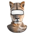 thumbnail image 2 of BKER 3D Cat Animal Ice Silk Ski Ride Face With Ears For Outdoor Activities Like Music Festivals Rave Parties Skiing Halloween Parties, 2 of 4