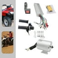 thumbnail image 3 of Dwellnix Brushless Motor Kit 48V 2000W Durable Aluminum Alloy Electric Motor Kit for&nbsp;&nbsp;E Bike Scooter ATV DIY Electric Bike Projects, 3 of 11