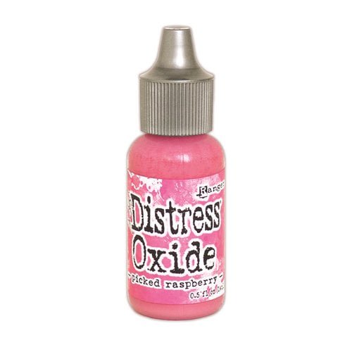 Tinta Ranger Tim Holtz Distress Oxides Reinker Picked Raspberry 1 paquete de 3 piezas