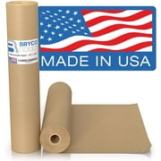 Brown Kraft Arts and Crafts Paper Roll - 18 inches by 100 Feet (1200 Inch) - Packing, Moving, Gift Wrapping, Postal, Shipping, Parcel, Wall Art, Crafts, Bulletin Boards, Floor Covering - Made in USA