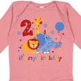 thumbnail image 4 of Inktastic Safari 2nd Birthday Boys or Girls Long Sleeve Baby Bodysuit, 4 of 5
