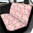 thumbnail image 3 of HUIACONG Car Seat Cover Set, with Car Seat Covers Key Pendant Car Seat Protectors, 14-Piece Rainbow Strawberry Pattern Car Interior Accessory Kit, 3 of 5