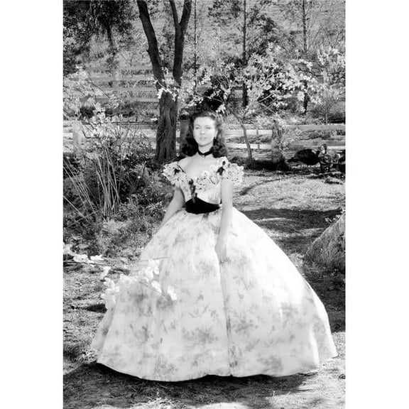 Gone with The Wind Vivien Leigh At Tara Plantation 1939 Photo Print, 16 x 20 - Large