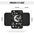 thumbnail image 7 of Yuyamidu Moon Car Center Console Armrest Cover Butterfly Auto Arm Rest Cover Accessories with Pockets Flower Center Console Cushion Pad for Auto Truck SUV Van, 7 of 7