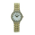 thumbnail image 3 of Elgin Adult Female Analog Wristwatch IP Stones on Bezel in Gold (EG201810), 3 of 5