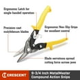 thumbnail image 2 of Wiss 9-3/4 Inch MetalMaster Compound Action Snips - Straight, Left and Right Cut - M3R, 2 of 5