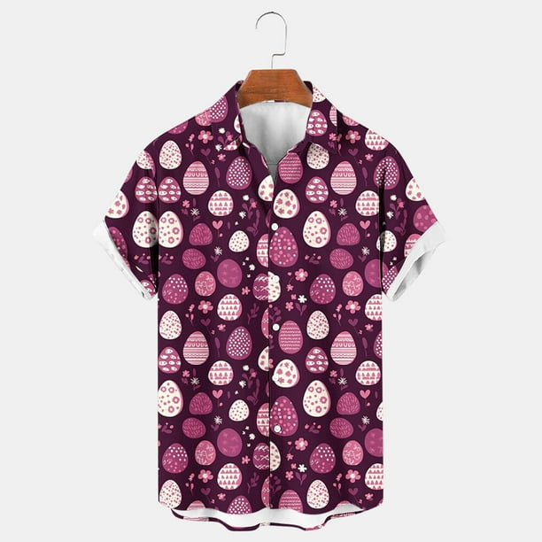 Blusa y camisa de manga corta con cuello vuelto para hombre, camisa informal de moda para hombre, camisa de manga corta con cuello vuelto, camisa de verano con botones, blusa de poliéster para hombre