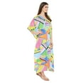 thumbnail image 4 of Gypsie Blu Women's Plus Size Kaftan Dresses for Women Long Maxi Dress, 4 of 7