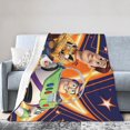 thumbnail image 1 of Manta de microfibra ultra suave ToY StorY con estampado de moda en 3D para todas las estaciones, para sofá, cama, manta cálida, perfecta para niños, adultos, regalo de cumpleaños familiar, 40 x 30, 1 of 5
