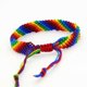 thumbnail image 4 of Multicolor String Rainbow Color Woven Friendship Bracelet Women New Fashion Cord Handmade Waterproof Beach Jewelry Present, 4 of 5