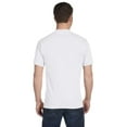 thumbnail image 5 of Hanes Ultimate Men's 5-Pack Tagless ComfortSoft Crewneck T-Shirt, White, Small, 5 of 5