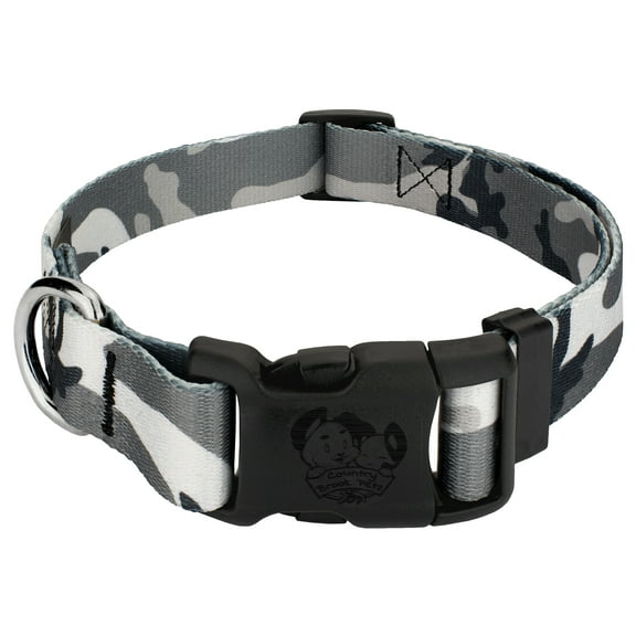 Country Brook Petz® Urban Camo Everyday Dog Collar - Made in The U.S.A., Medium