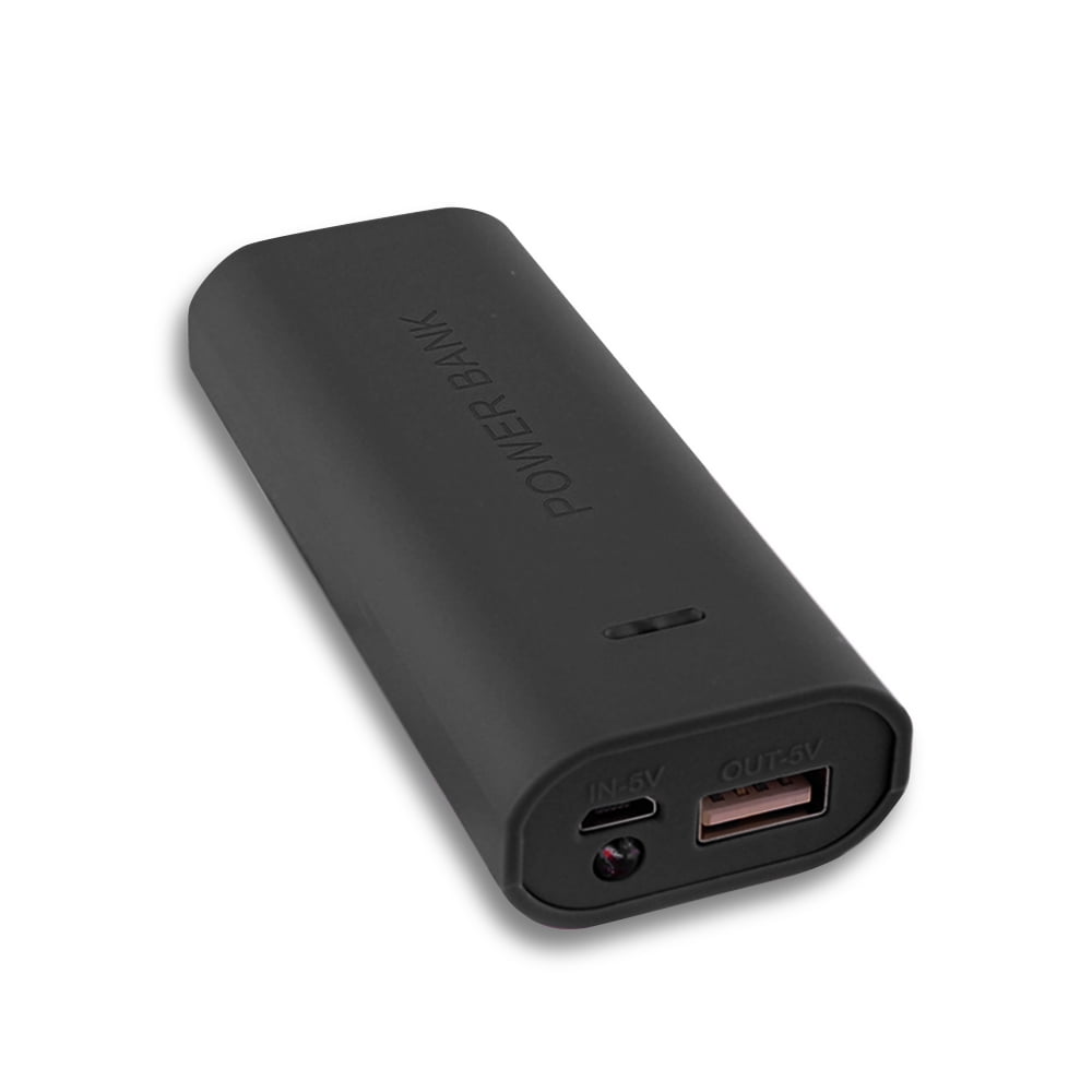 NEW Black 5V Rechargeable USB Power Bank Pack 2pcs 18650 Battery Box