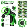 thumbnail image 6 of LOVFEN 25 ft Garden Hose,Non-Expanding Kink Free Flexible Water Hose with 10-Pattern Spray Nozzle, Lightweight Hose Pipe, Leak Proof, 3/4" Swivel Connectors, Super Fabric, Portable Storage Strap, 6 of 6