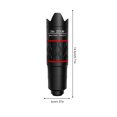 thumbnail image 3 of up to 65% off karymi Monocular Telescope 28x Mobile Phone Telephoto Lens Low Light Night Vision Suitable for Concerts Competitions Mobile Phone Photography Home Decor Birthday Gifts for Women, 3 of 8